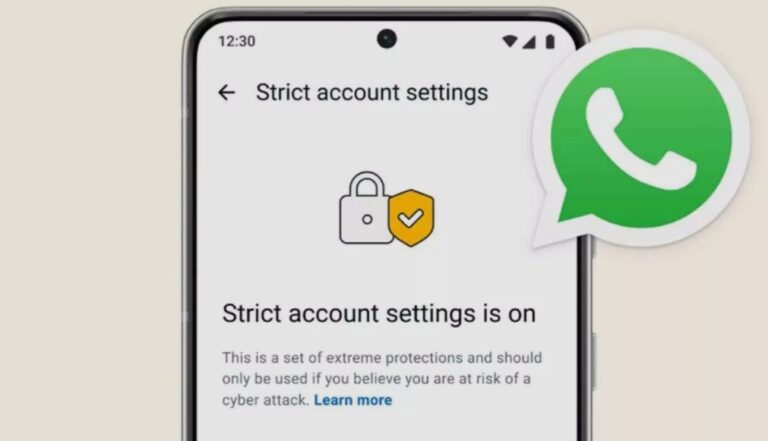WhatsApp ने यूजर्स की सुरक्षा के लिए लॉन्च किया नया ‘स्ट्रिक्ट अकाउंट सेटिंग्स’ फीचर