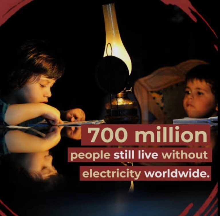 दुनिया भर में अब भी 70 करोड़ लोग बिना बिजली के रहते हैं