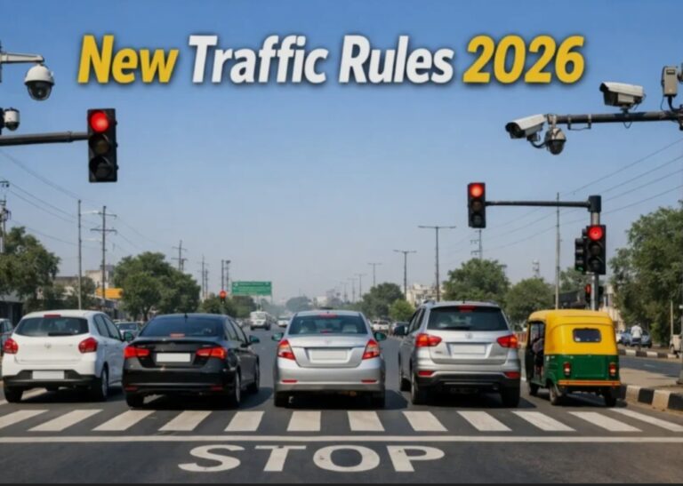 भारत में नए ट्रैफिक नियम 2026