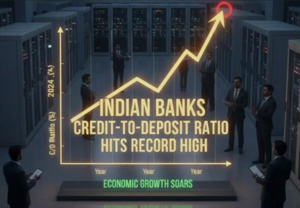 भारतीय बैंकों में लोन-टू-डिपॉजिट रेशियो रिकॉर्ड ऊंचाई पर