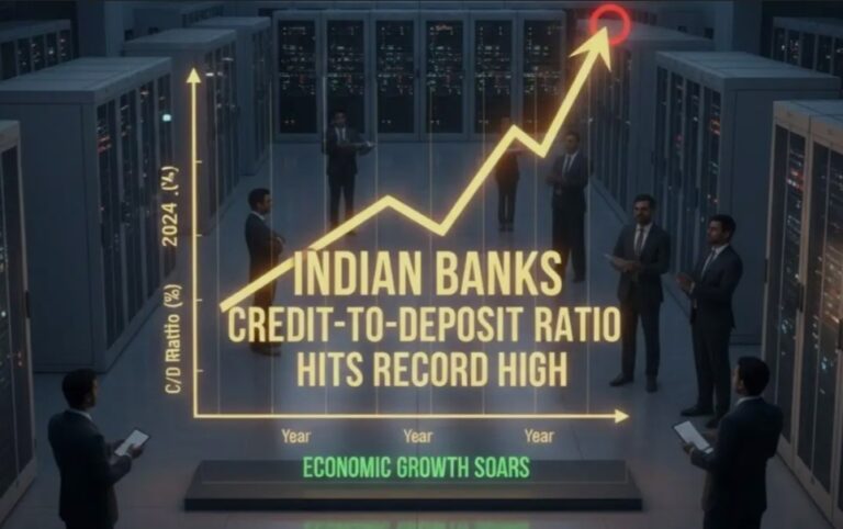 भारतीय बैंकों में लोन-टू-डिपॉजिट रेशियो रिकॉर्ड ऊंचाई पर